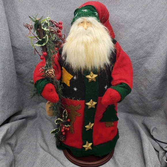 Vintage Adirondack Santa Classic Collectibles 1998 18 inch Figure - Picture 4 of 11